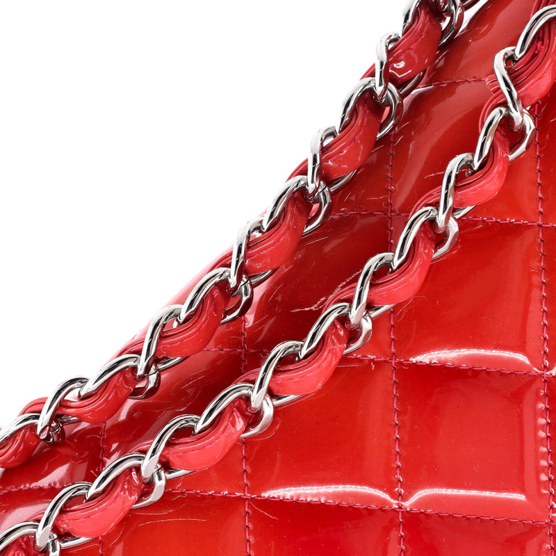 Classic Double Flap Bag Quilted Patent