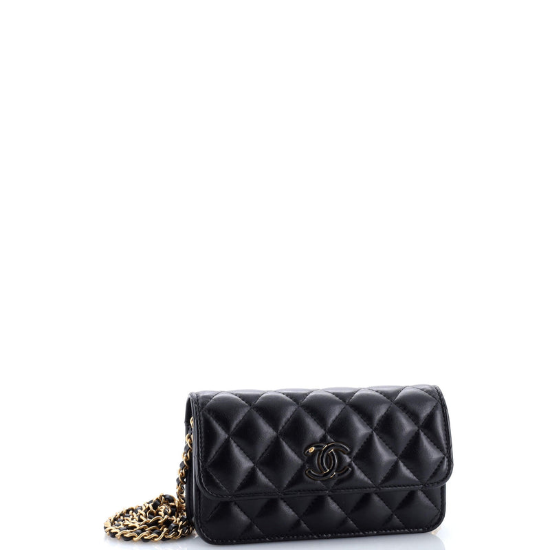 Cc Resin Flap Phone Holder With Chain