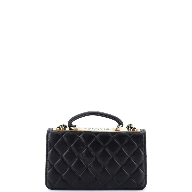 Trendy Cc Top Handle Wallet On Chain