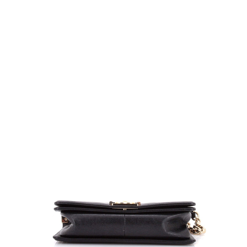 Boy Flap Bag Chevron Lambskin Old Medium