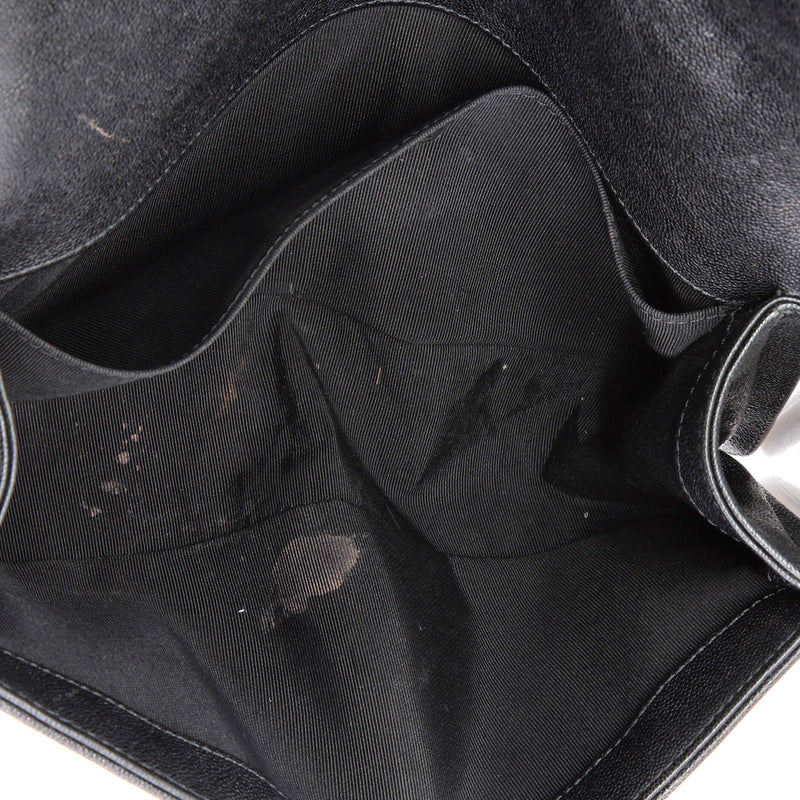 Boy Flap Bag Chevron Lambskin Old Medium