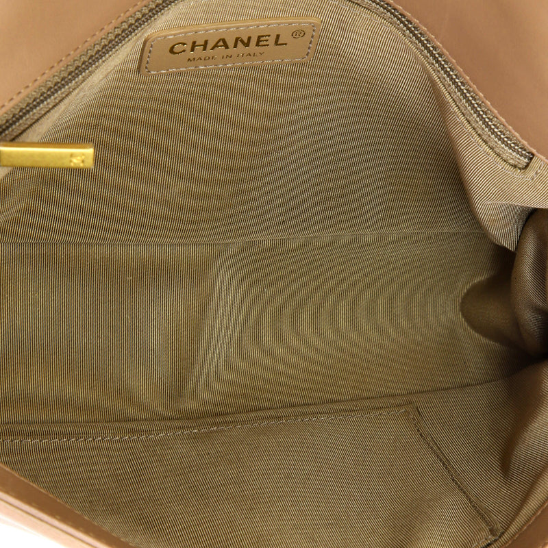 Boy Flap Bag Chevron Lambskin New Medium