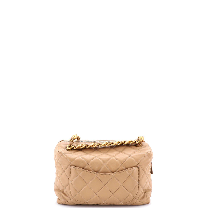 Bowling Bag Quilted Calfskin Small