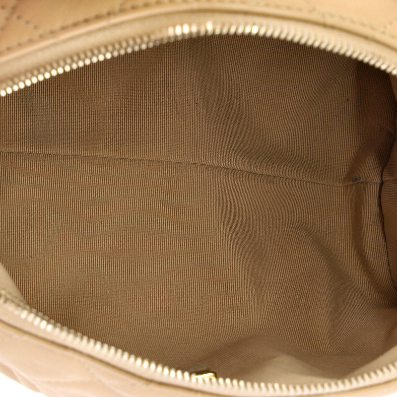 Bowling Bag Quilted Calfskin Small