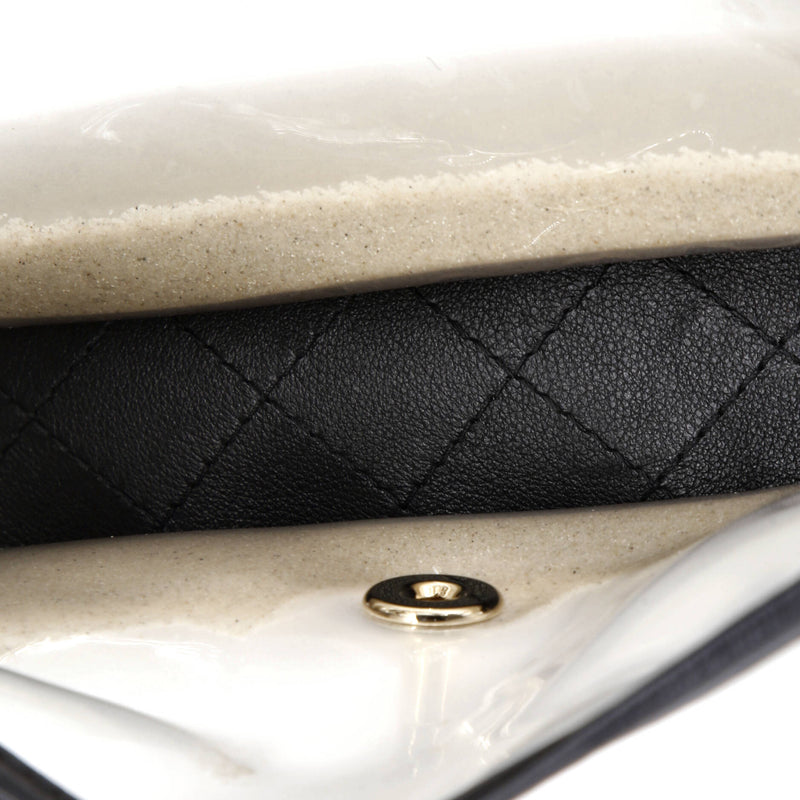 Sand By The Sea Pearl Flap Bag Pvc With