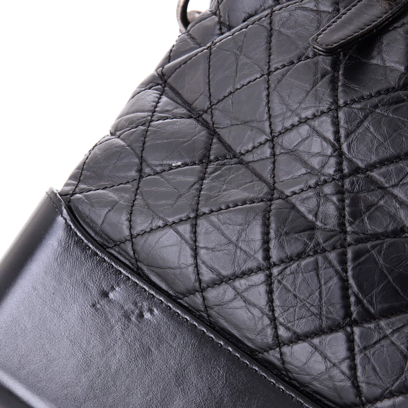 Gabrielle Shopping Tote Quilted Calfskin