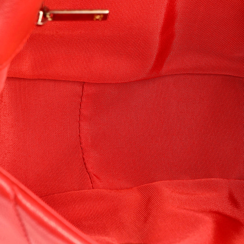 19 Flap Bag Quilted Leather Medium