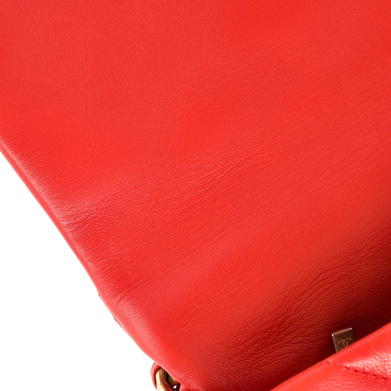 19 Flap Bag Quilted Leather Medium