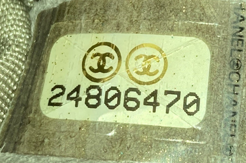 Boy Flap Bag Quilted Metallic Caviar Old