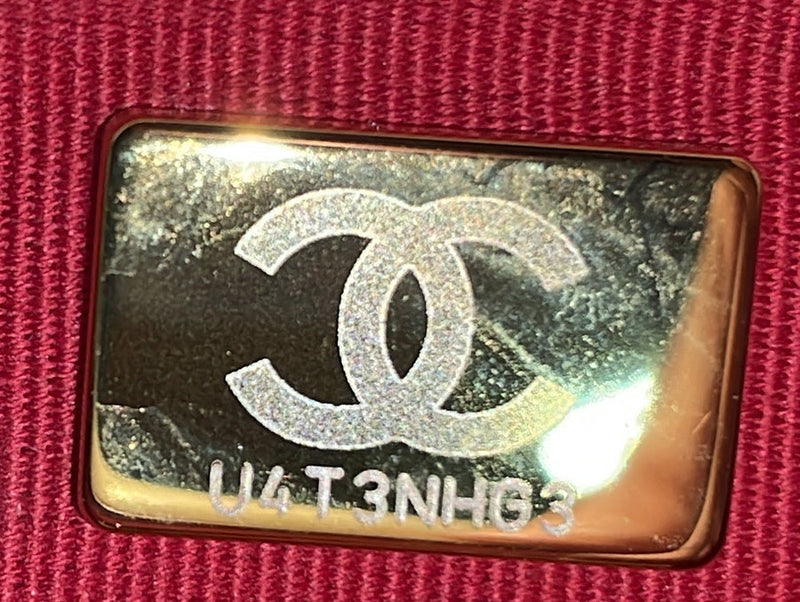 19 Flap Bag Quilted Leather Medium