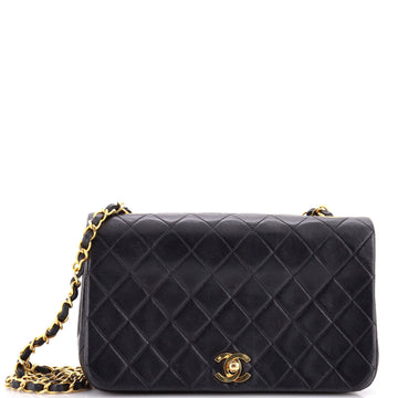 Vintage Full Flap Bag Quilted Lambskin