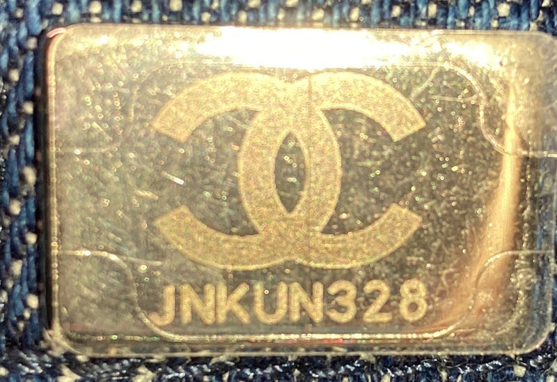 Coco Beach Messenger Bag Quilted Denim