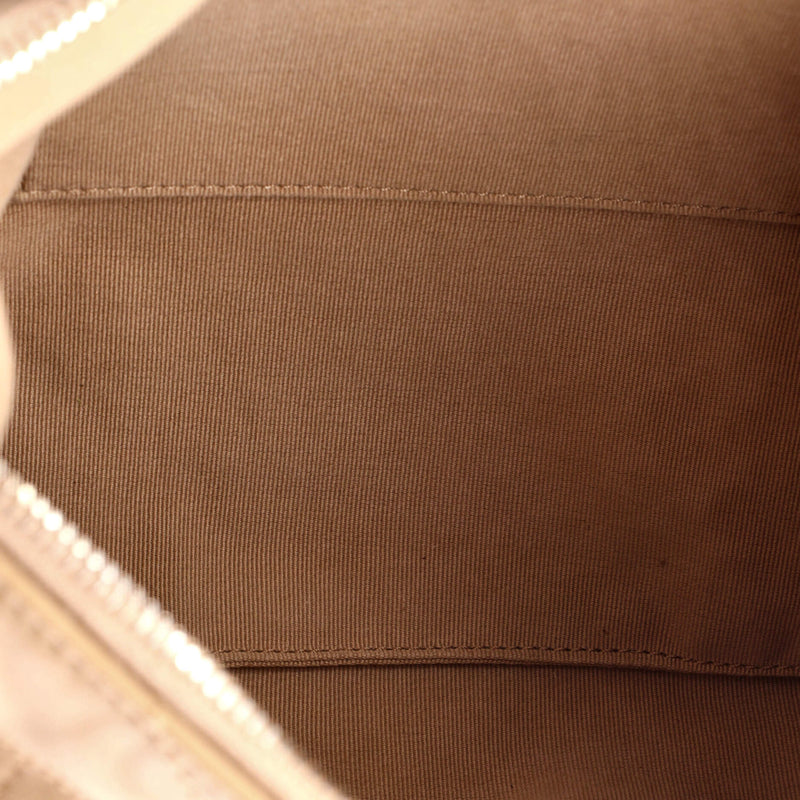 Cc Zip Backpack Hobo Quilted Lambskin