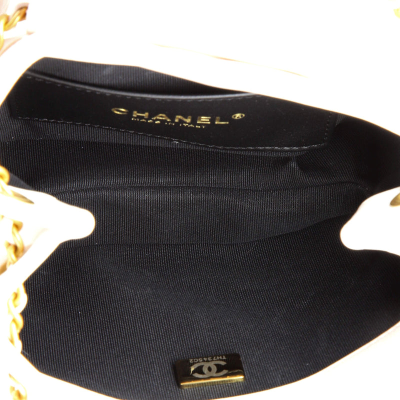 Giant Cc Chain Compartment Messenger Bag