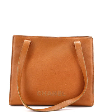 Vintage Logo Tote Caviar Medium