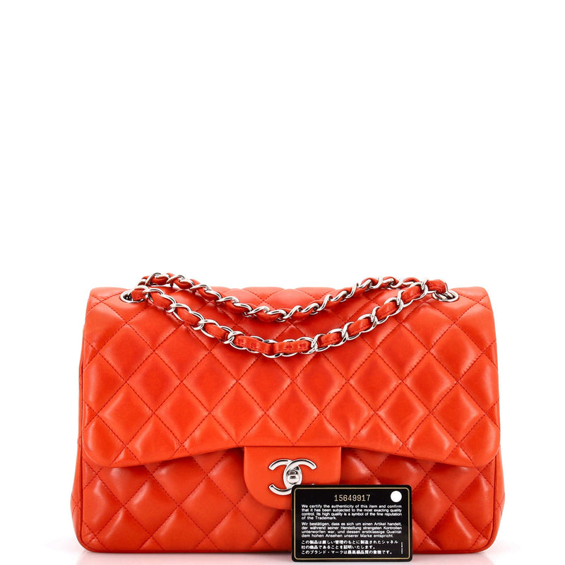 Classic Double Flap Bag Quilted Lambskin