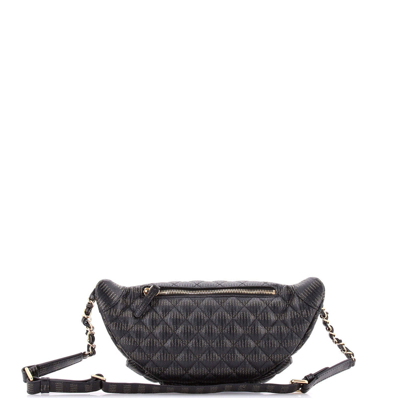 Banane Waist Bag Quilted Leather