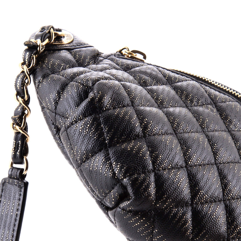 Banane Waist Bag Quilted Leather