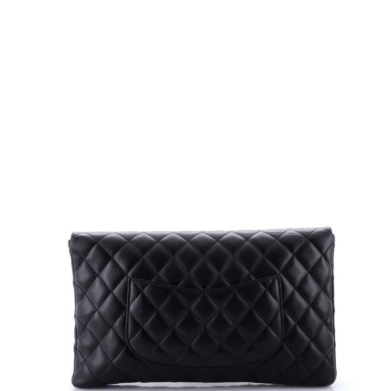 Classic Flap Clutch Quilted Lambskin