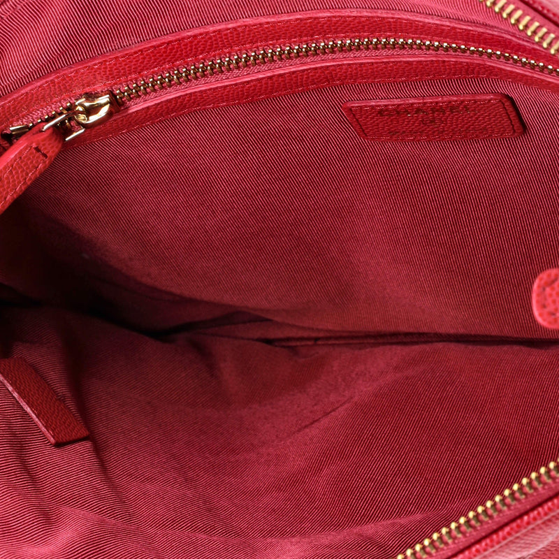 O Case Clutch Quilted Caviar Medium