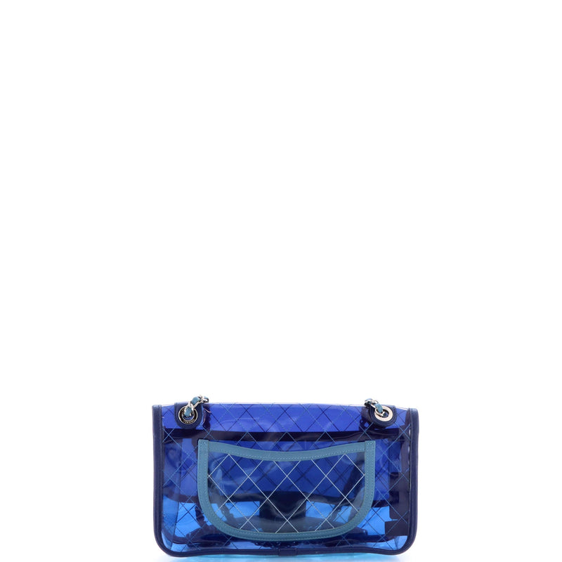 Coco Splash Flap Bag Quilted Pvc With