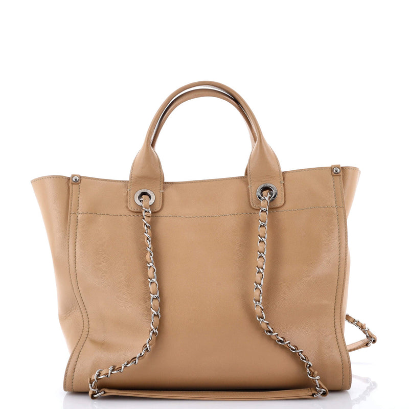 Deauville Tote Studded Caviar Small
