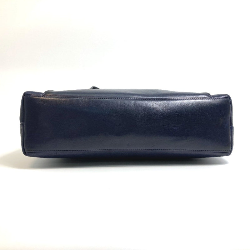 Vintage Front Pocket Tote Caviar Small