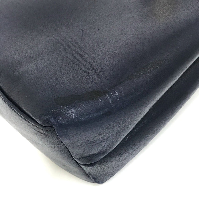 Vintage Front Pocket Tote Caviar Small