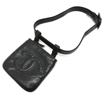 Chanel Vintage Timeless Belt Bag Caviar