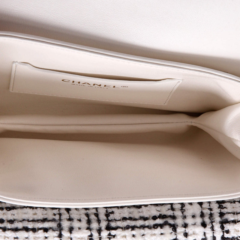 Cc Top Handle Chain Full Flap Bag