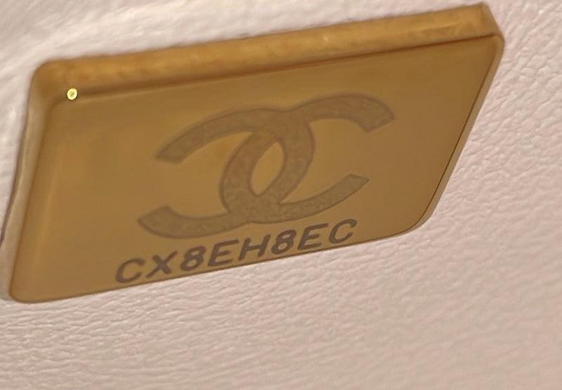 Cc Top Handle Chain Full Flap Bag