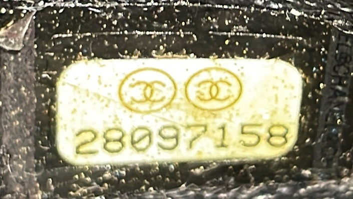 Cc Chic Double Flap Bag Quilted Lambskin