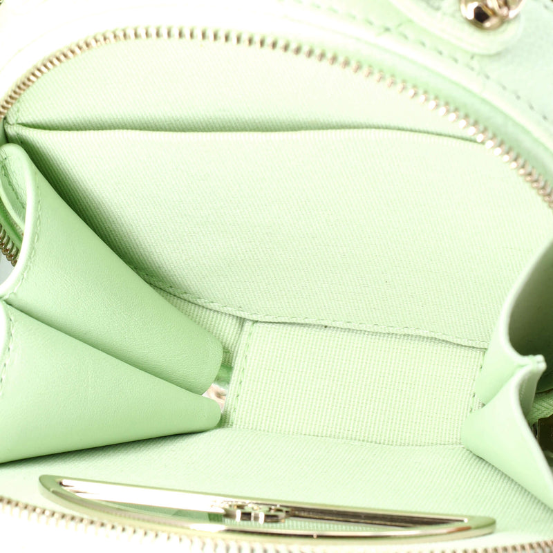 Handle With Care Round Vanity Case