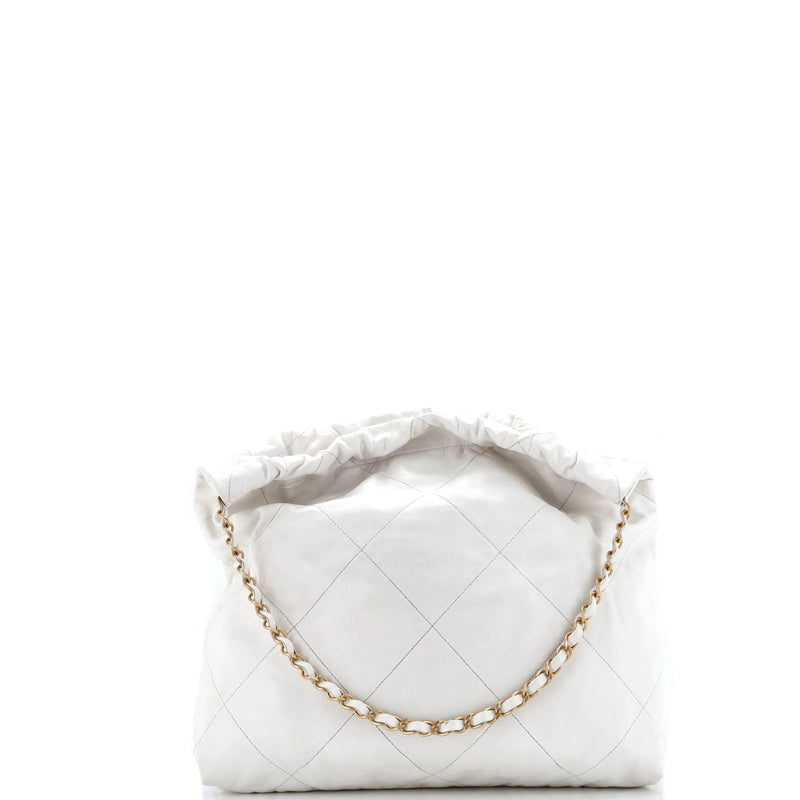 22 Chain Hobo Quilted Calfskin Medium