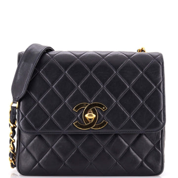 Vintage Square Cc Flap Bag Quilted