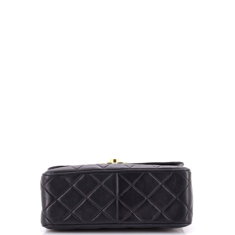 Vintage Square Cc Flap Bag Quilted