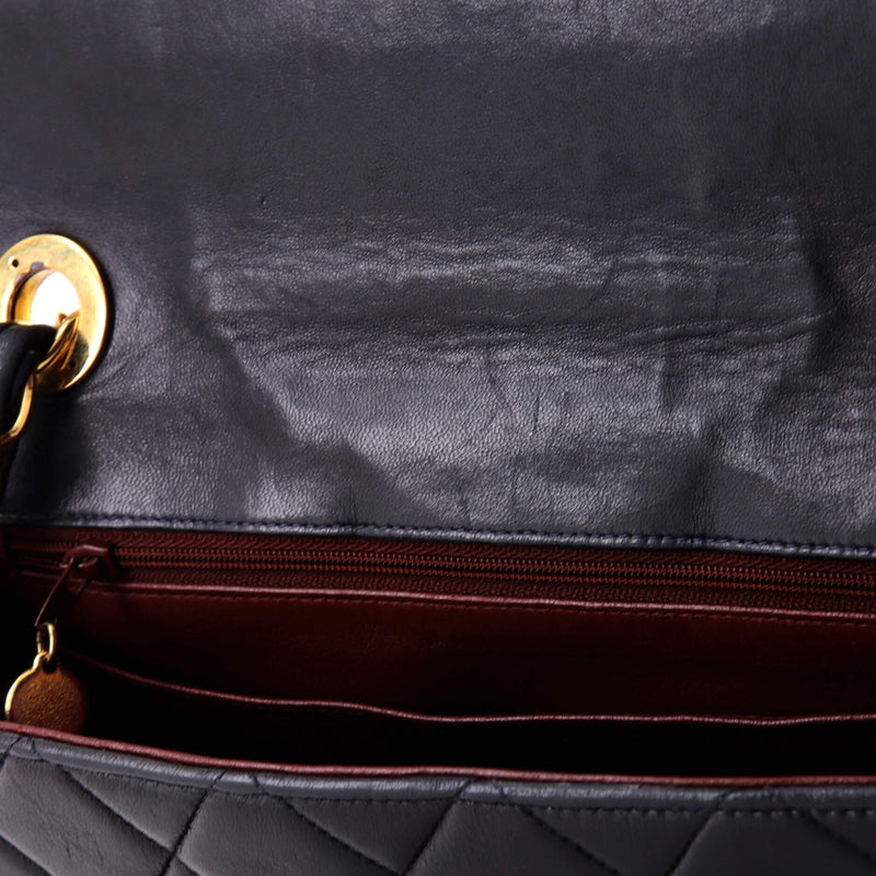 Vintage Square Cc Flap Bag Quilted