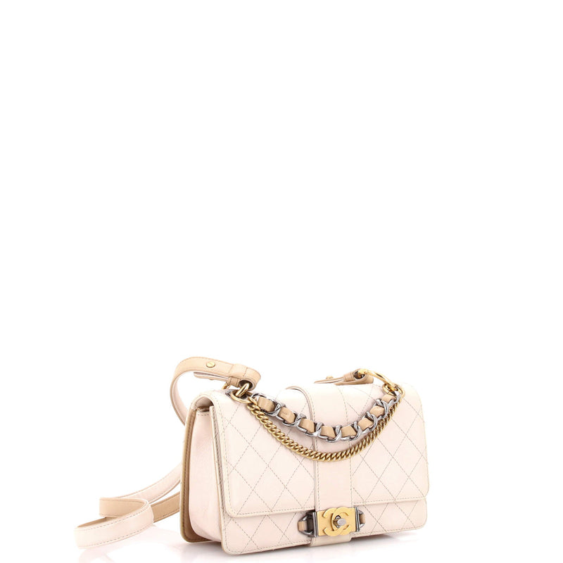 Cc Chain Flap Shoulder Bag Quilted