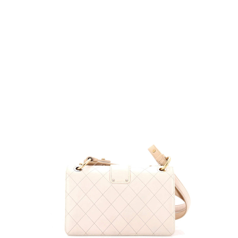 Cc Chain Flap Shoulder Bag Quilted