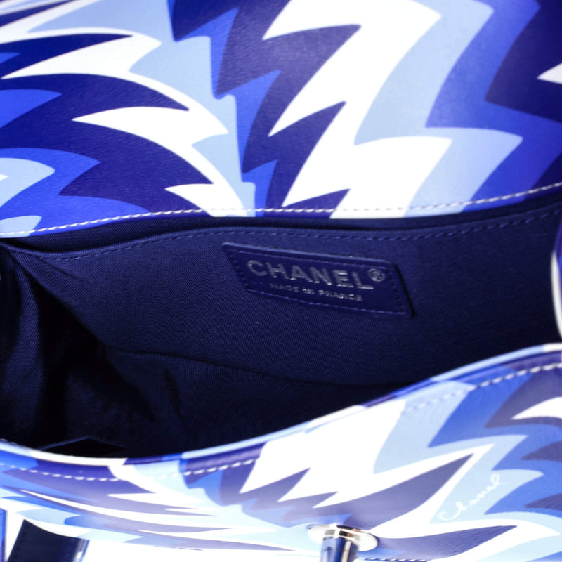 Boy Flap Bag Printed Calfskin Small