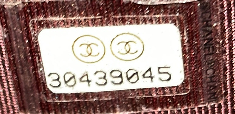 Wallet On Chain Quilted Caviar Mini