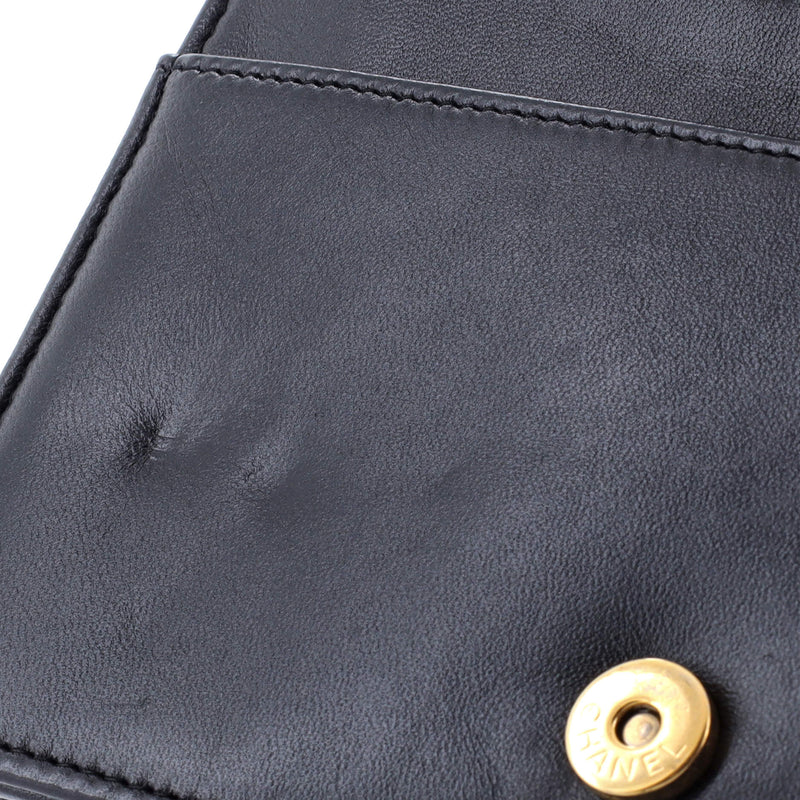 Coco Pleats Boy Wallet On Chain Pleated