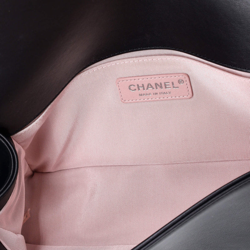 Boy Flap Bag Pearl Embellished Chevron