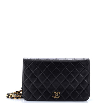 Vintage Full Flap Bag Quilted Lambskin