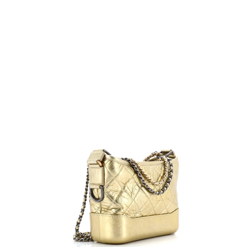 Gabrielle Hobo Quilted Aged Calfskin