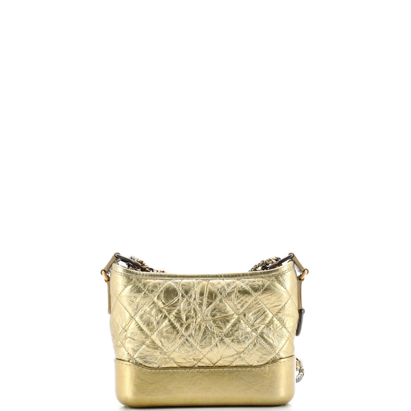 Gabrielle Hobo Quilted Aged Calfskin