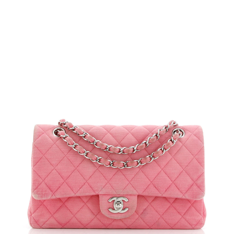 Classic Double Flap Bag Quilted Jersey