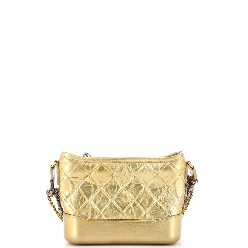 Gabrielle Hobo Quilted Aged Calfskin