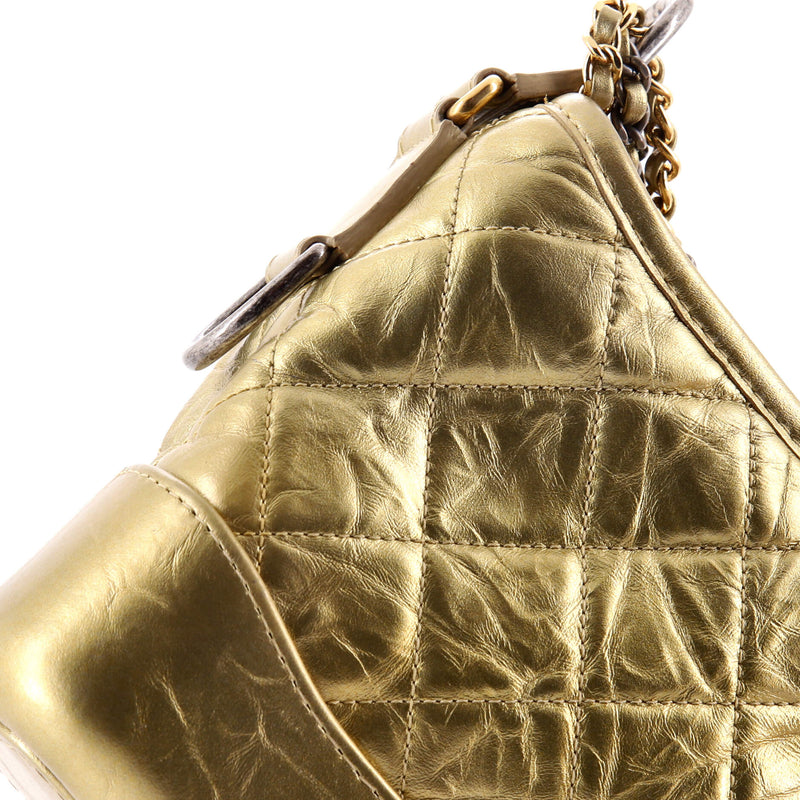 Gabrielle Hobo Quilted Aged Calfskin