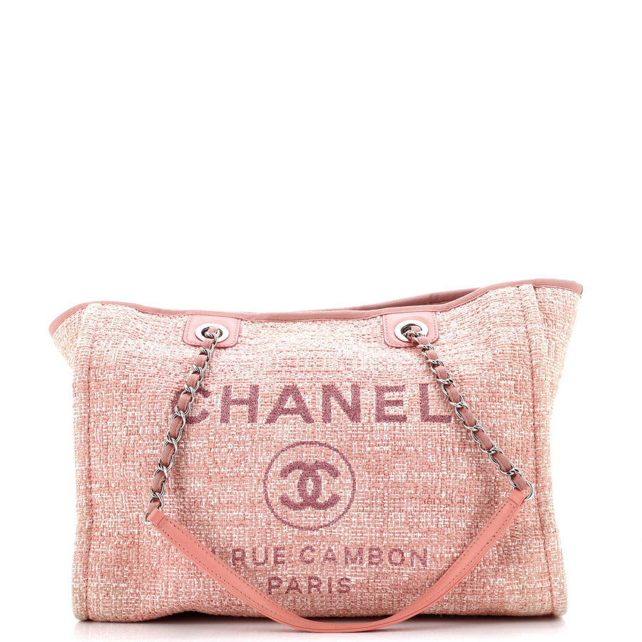 Chanel Deauville Tote Raffia With